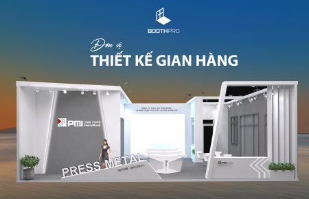 Thiết kế gian hàng uy tín Vietbuild