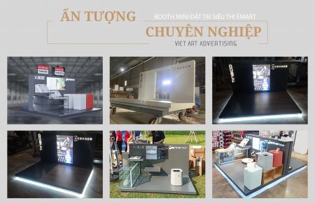 Booth mini la gi? – Giải pháp cho gian hàng nhỏ lợi ích to.