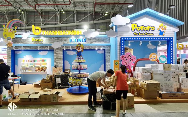 Dựng Activation Booth: Tạo nên không gian tương tác độc đáo