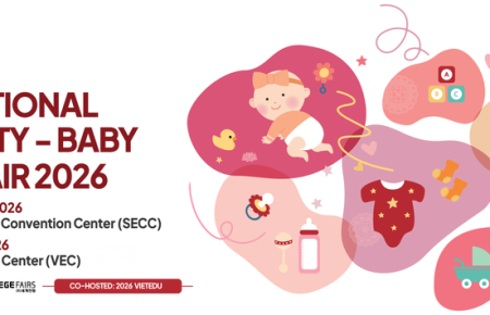 VIETBABY HCM 2026 – Thiết Kế Booth Triển Lãm Ấn Tượng